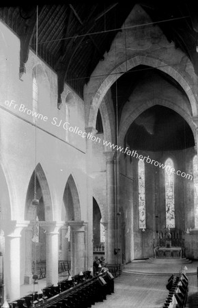 MOUNT ST JOSEPHS NAVE WITH CHOIR STALLS